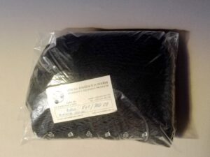 Senknetz 2 x 2 m/ Nylon 8×8/0,8 mm schwarz knotenlos