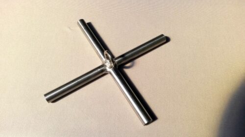 Kreuz für Senknetzkonstruktion 2,0 x 2,0 m - 1