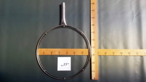 Kescherbügel rund Edelstahl 35 cm - 1