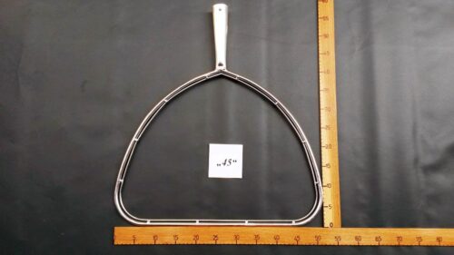 Kescherbügel eckig  Stahl verzinkt 45 cm - 1