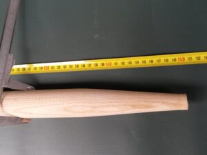 Stiel 150 cm/ 40 mm geformt