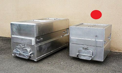 Transportbox Standard – klein – Aluminium - 1