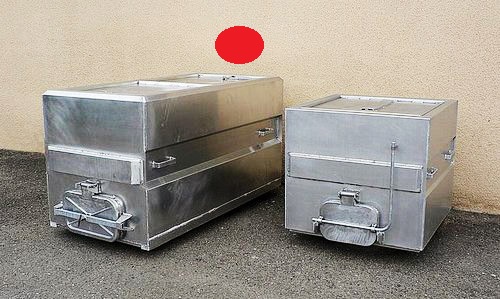 Transportbox Standard – groß – Aluminium - 1