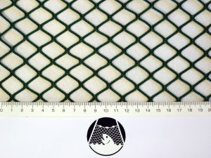 Netzstoff knotenlos industriell Nylon 20×20/ 2,1 mm grün