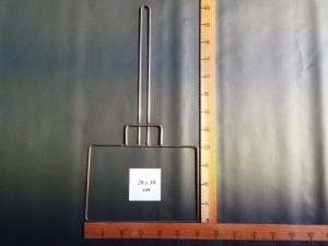Kescherbügel Edelstahldraht 20×30 cm