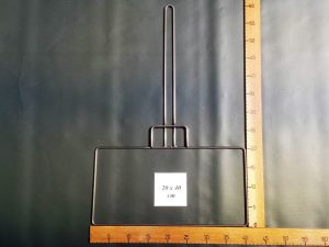 Kescherbügel Edelstahldraht 20×40 cm