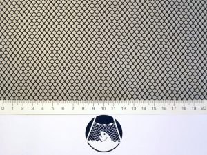 Netzstoff knotenlos industriell Nylon 4×4/ 0,6 mm schwarz