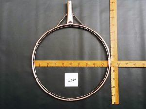 Kescherbügel rund Edelstahl 50 cm
