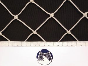 Fußballnetz PET 50/2,5 mm weiß