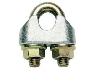 Seilklemme für Seil 4 – 5 mm verzinkt