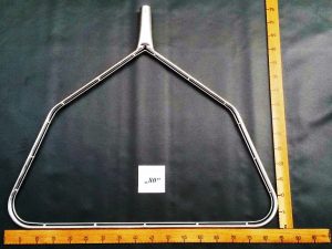 Kescherbügel eckig Stahl verzinkt 80 cm