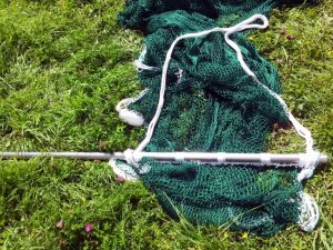Wadennetz für Fischbehälter 4 x 3 m/ PAD 20/2,1 mm verstärkt