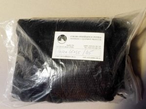 Senknetz 1,5 x 1,5 m/ 5×5/0,6 mm PAD schwarz knotenlos