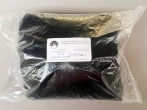 Senknetz 2,5 x 2,5 m/ 8×8/0,8 mm PAD schwarz knotenlos