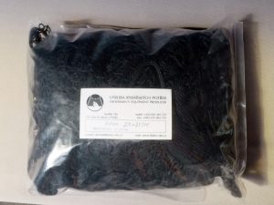 Senknetz 2,5 x 2,5 m/ 15×15/1,2 mm PAD schwarz knotenlos