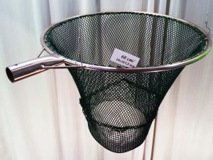 Kescher Edelstahl rund 60/ 10×10/1,8 mm