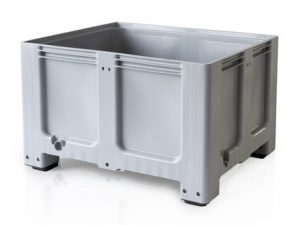 Kunststoff – Palettenbox 120 x 100 x 80 cm