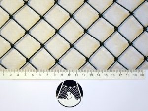 Baseball- und Softball Schutznetze PET 27/1,5 mm schwarz