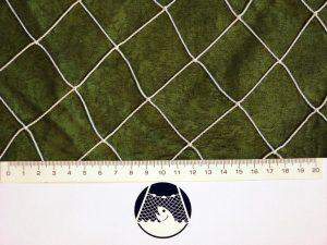 Netzstoff Polyamid Nylon geknotet industriell 40×40/ 1,2 mm PAD weiß