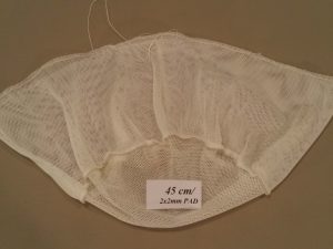Keschernetz 45 cm/ 2×2 mm PAD