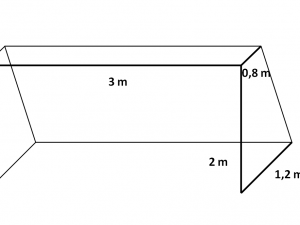 Fußballnetz am Tor N PPV 120/3,0 mm weiß