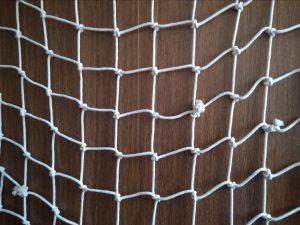 Handgeflochtenes Deko-Netz N, Baumwolle 100/5,0 mm