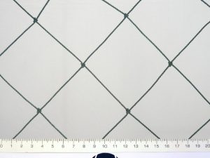 Schutzabdecknetz gegen Kormorane, Möwen und Fischreiher PET 80/2,0 mm dunkelgrün