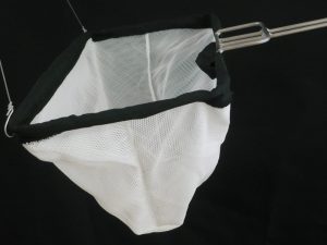 Kescher aus Edelstahldraht 20 x 40 cm/ 2×2 mm PAD