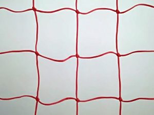 Netz für Skipiste 25 x 1,25 m, Polyethylen 120/3,5 mm rot