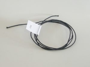 Kordel Polyethylen (PET) Ø 1,4 mm/ 150 g gedreht, schwarz