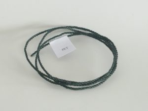 Kordel Polyethylen (PET) Ø 2,0 mm/ 150 g gedreht, dunkelgrün
