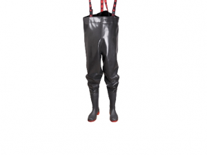 Fischerstiefel (Bruststiefel) Pross Größe 43 SCHWARZ