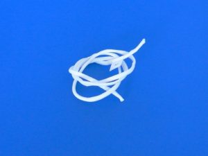 Seil Polyethylen (PET) Ø 5 mm/ 1 m geflochten, weiß
