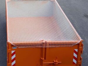 Containernetz 3,5 x 7 m, Polypropylen 50/ 3,0 mm geknoted weiß