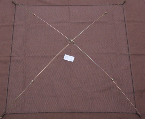 Sportangler (Senknetz Komplett) 1 x 1 m/ Nylon-monofil 6×6 mm - 1