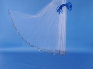 Wurfnetz für Köderfische – Nylon monofilament, 2,5 m