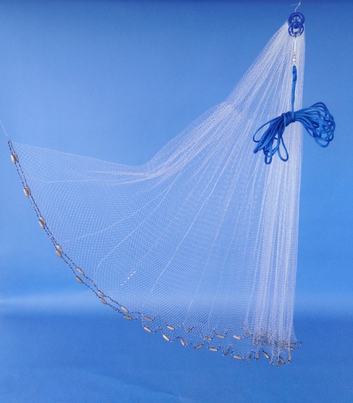 Wurfnetz für Köderfische - Nylon monofilament, 2,5 m