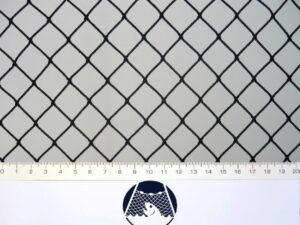 Netzstoff knotenlos industriell Nylon 20×20/ 1,4 mm schwarz