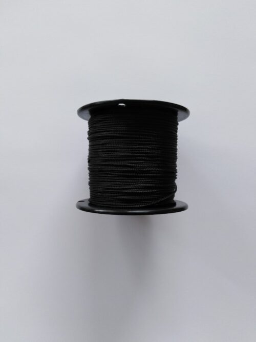 Kordel Polyamid Ø 1,0 mm Nylon / 200 g – schwarz - 1