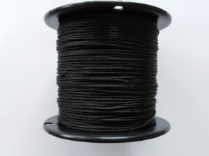 Kordel Polyamid Ø 1,0 mm Nylon / 200 g – schwarz - 1