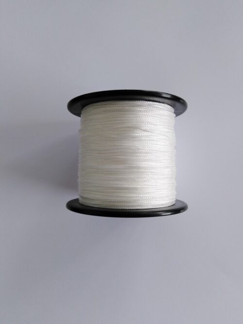 Kordel Polyamid Ø 1,0 mm Nylon / 200 g – weiß - 1