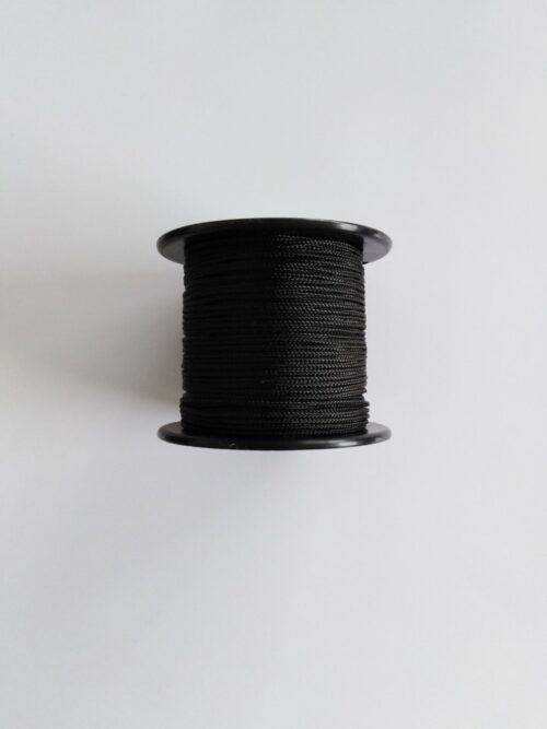 Kordel Polyamid Ø 2,0 mm Nylon / 200 g – schwarz - 1
