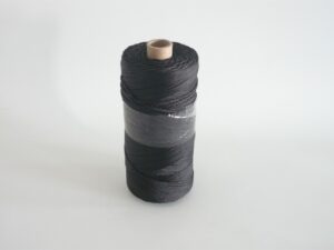 Kordel Polyamid Ø 2,0 mm Nylon / 1 kg – schwarz