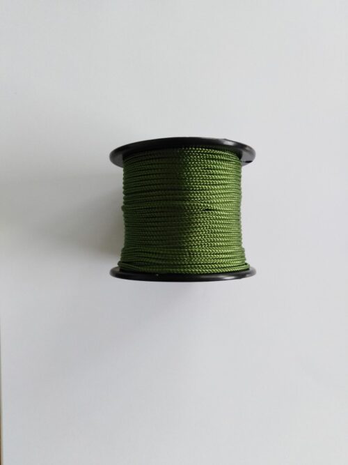 Kordel Polyamid Ø 3,0 mm Nylon / 200 g – grün - 1