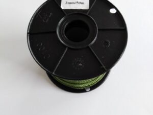 Kordel Polyamid Ø 3,0 mm Nylon / 200 g – grün - 2