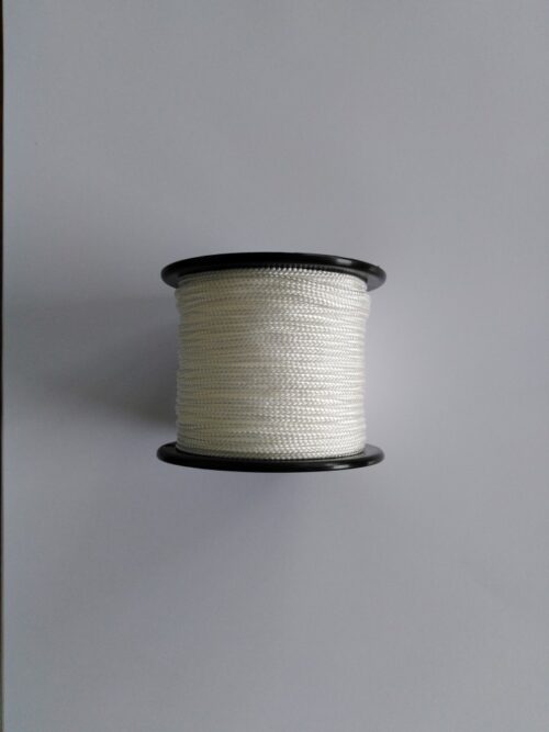 Kordel Polyamid Ø 3,0 mm Nylon / 200 g – weiß - 1