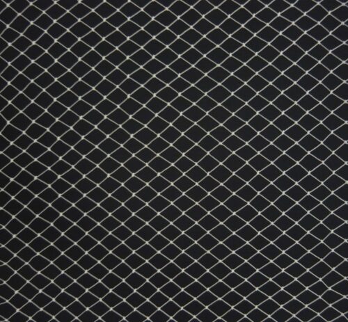 Volierennetz für Kleinvögelzucht, Polyethylen 12/0,7 mm weiß - 1