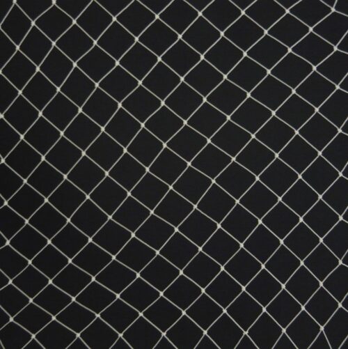 Schutznetz, geknotet, Polyethylen – multifil 22×22/0,9 mm weiß - 1