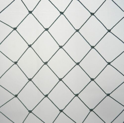 Schutznetz N 2 x 2,2 m, Polyethylen 45/2 mm dunkel grün, geknotet - 1