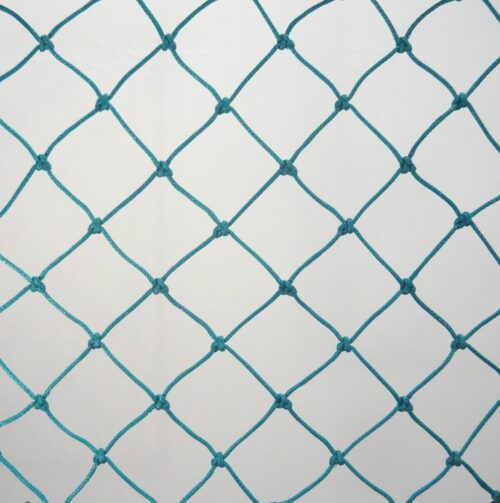 Schutznetz, geknotet, Polyethylen – multifil 45/2,5 mm weiß - 1